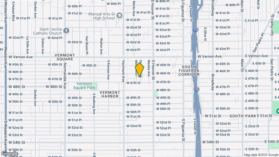4615 Orchard Ave Map and Location Details