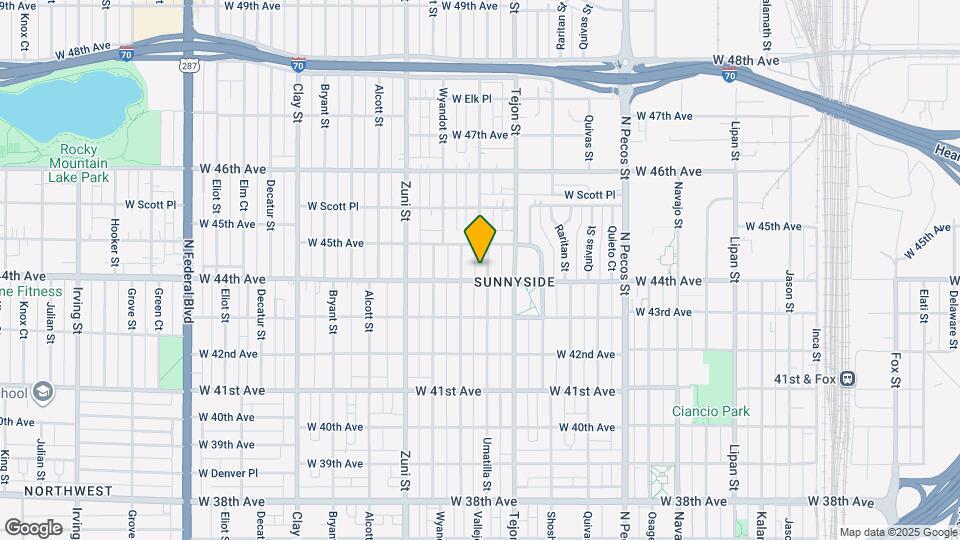 4413 Umatilla St Map and Location Details