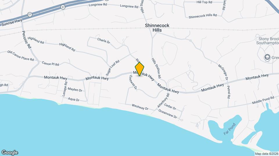 490 Montauk Hwy Map and Location Details