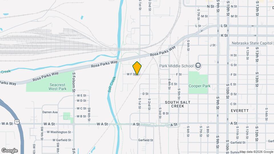 107 W F St Map and Location Details