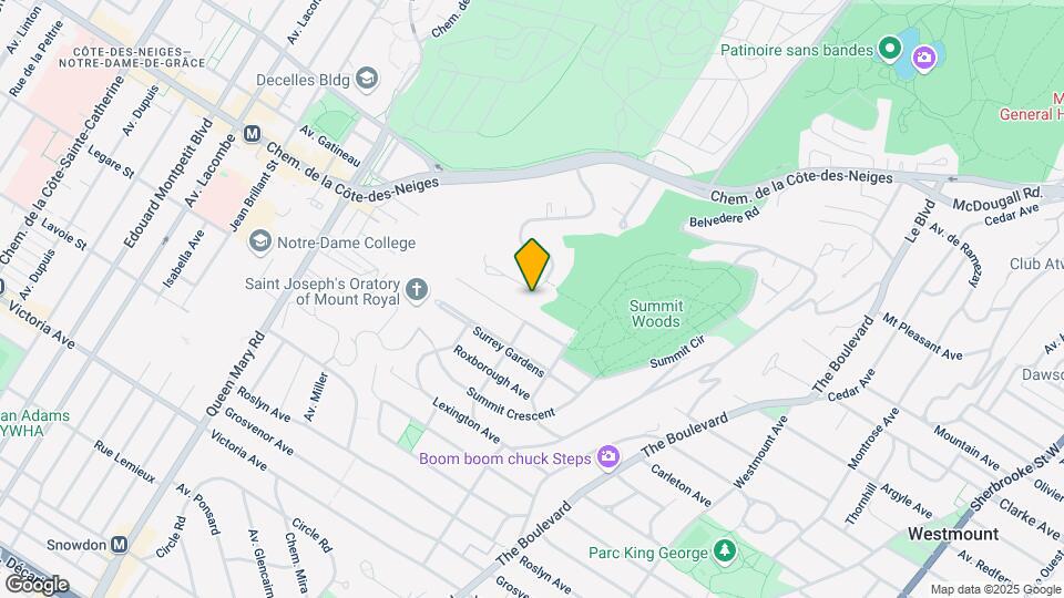 3600 Ridgewood Av Map and Location Details