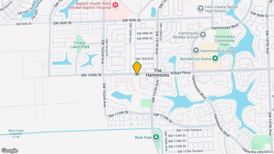 10420 SW 158th Ct, Unit 304 Map and Location Details