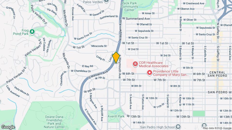 1524 W 5th St Map and Location Details