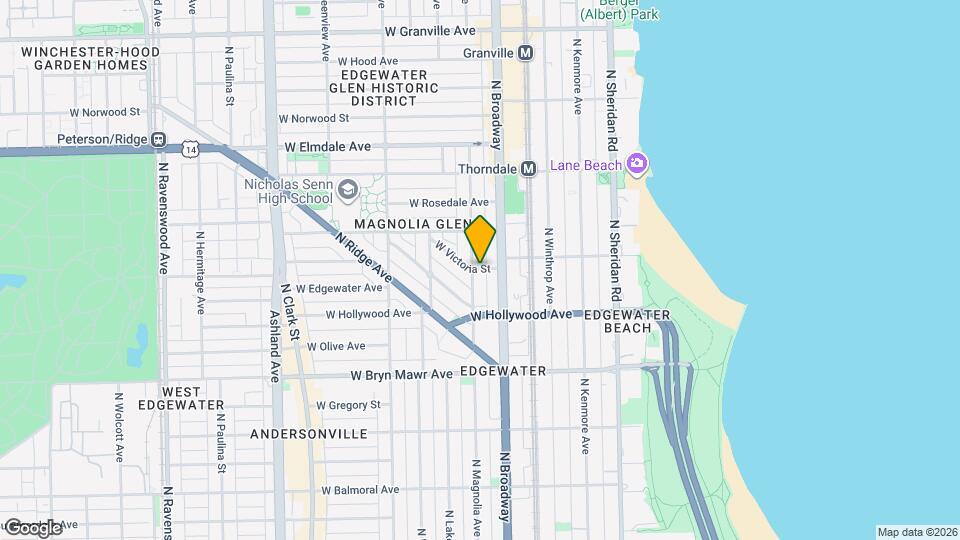 1220 W Victoria St, Unit 3 Map and Location Details