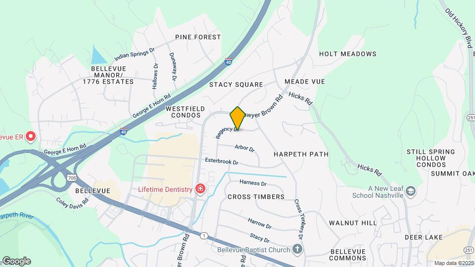 8024 Regency Dr Map and Location Details