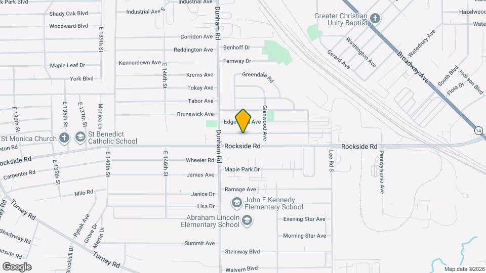 15416 Maplewood Ave Map and Location Details