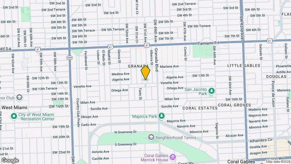 1226 Cordova St Map and Location Details