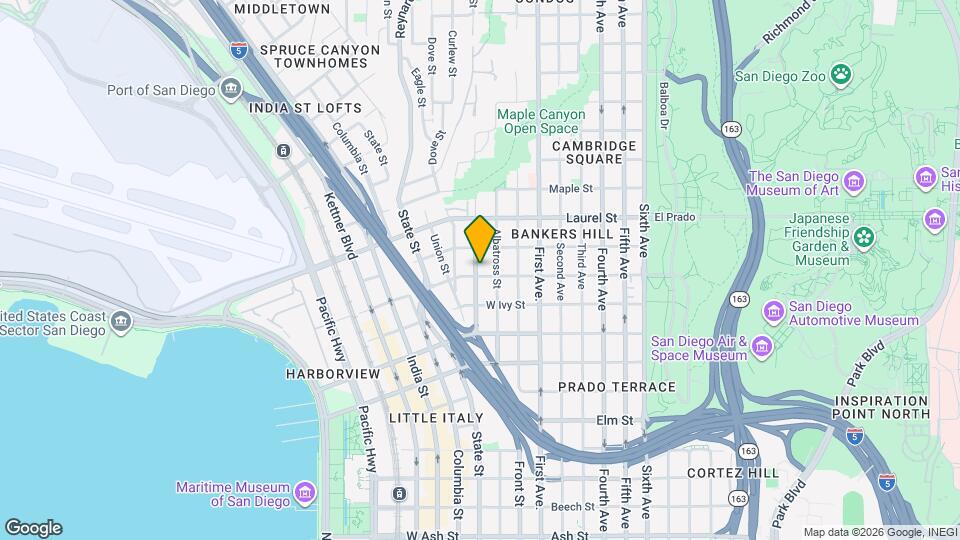 2321 Brant St Map and Location Details