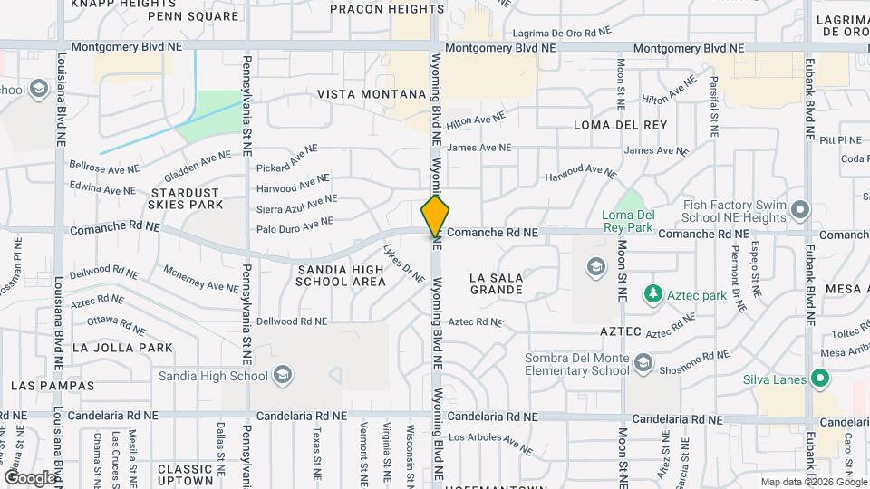 Sedona Ridge Apartments Map and Location Details