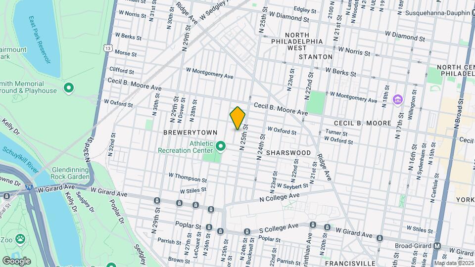 1519 N Stillman St Map and Location Details