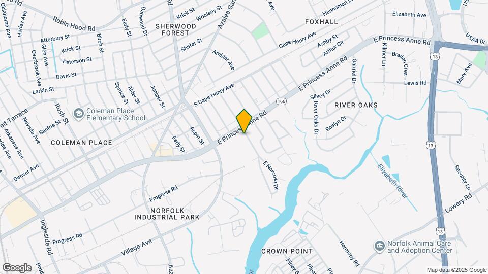 1437 Norcova Ave Map and Location Details