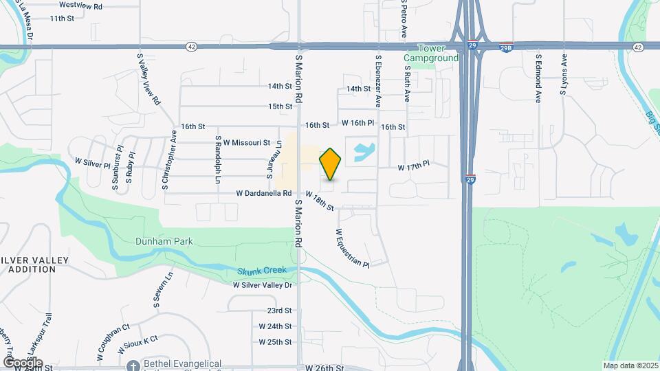 Willow Creek Townhomes and Apartments Map and Location Details