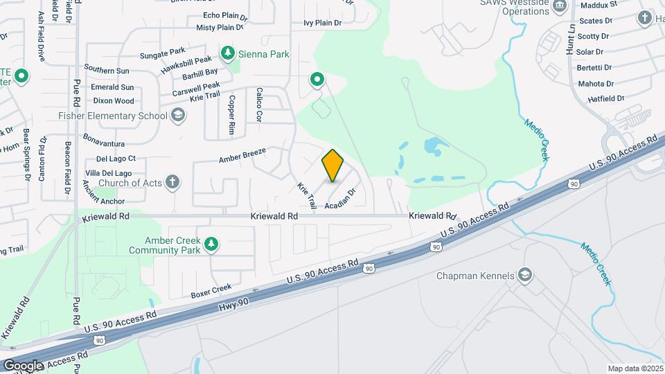 9647 Kennebec Way Map and Location Details