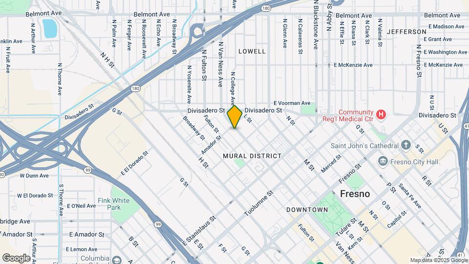 1747-1753 Van Ness Ave Mapa y Detalles de la Ubicación