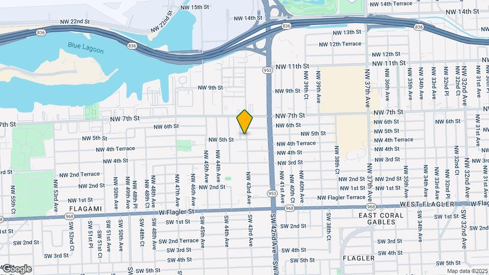 4301 NW 5th St Map and Location Details