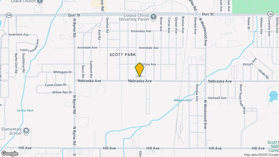 3058 Nebraska Ave Map and Location Details