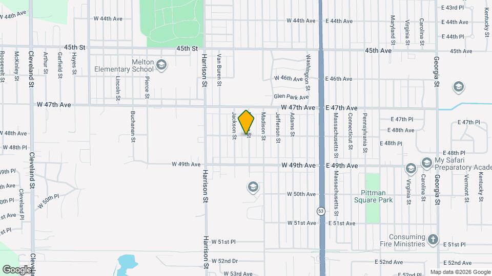 4800 Monroe St Map and Location Details