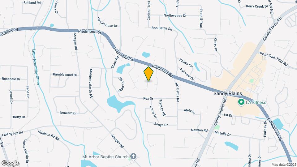 2805 Pine Meadow Dr Map and Location Details