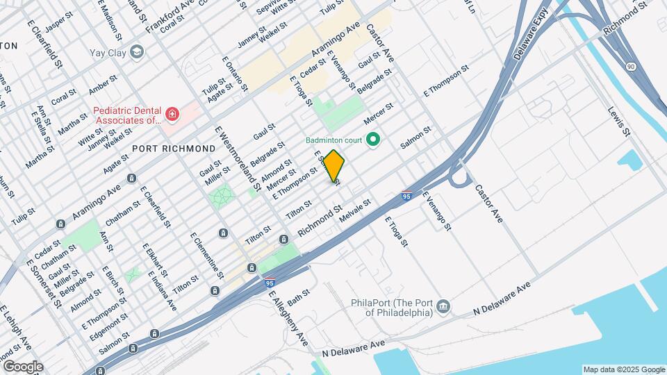 3435 Tilton St Map and Location Details