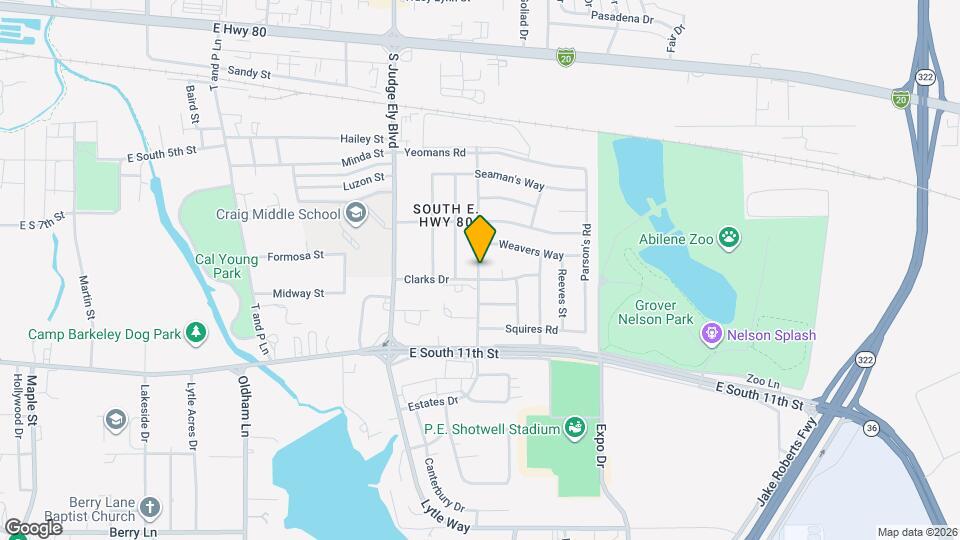 857 Chaucer Dr Map and Location Details