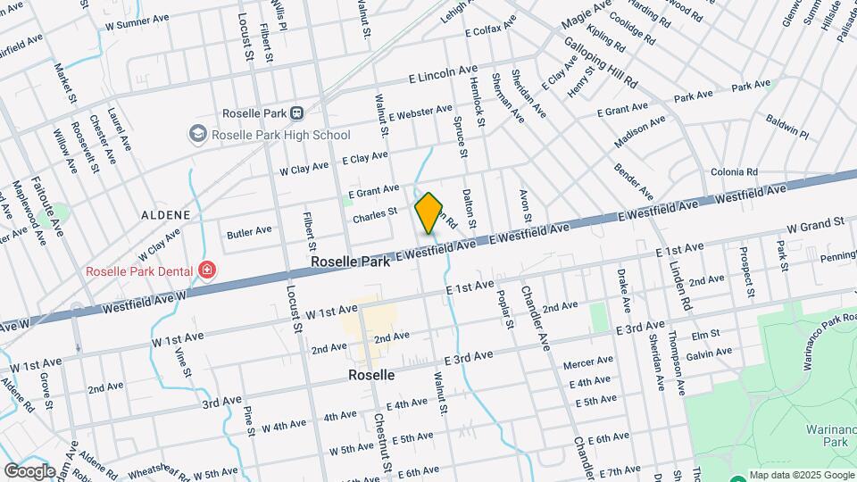 107 E Westfield Ave Map and Location Details