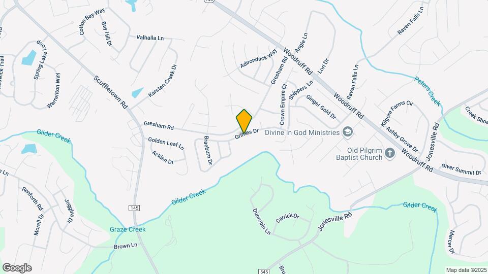 210 Grimes Dr Map and Location Details