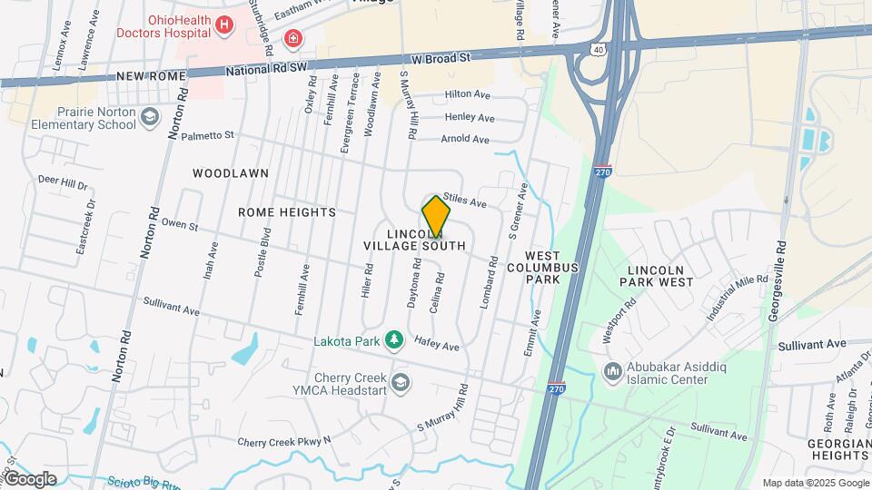 4781 Frost Ave Map and Location Details