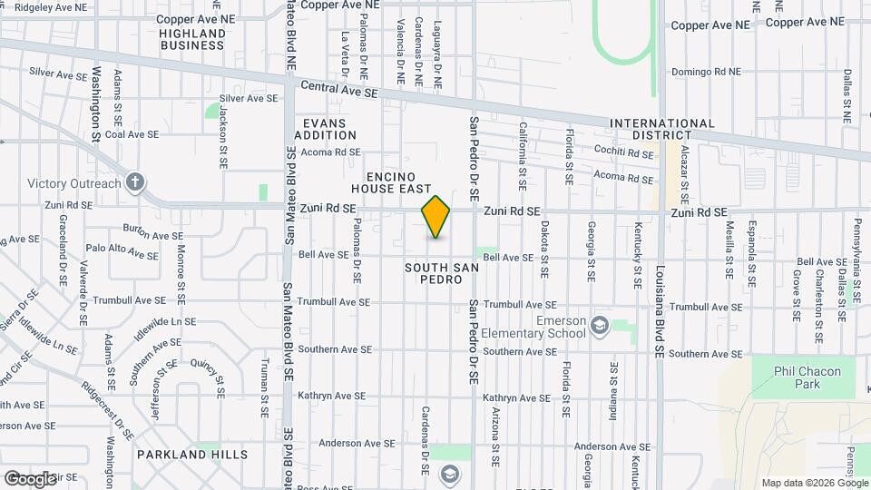 536 Cardenas Dr SE Map and Location Details