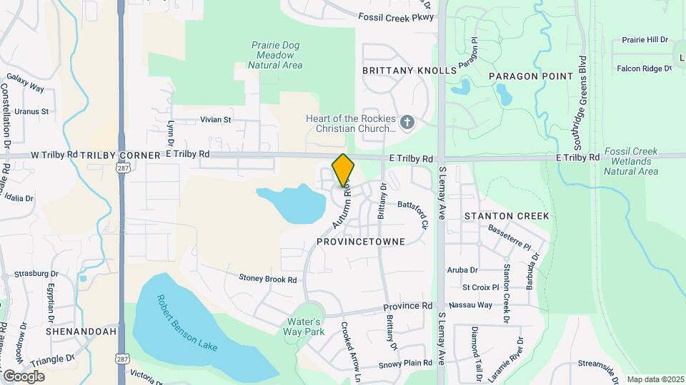 6709 Autumn Ridge Dr Map and Location Details