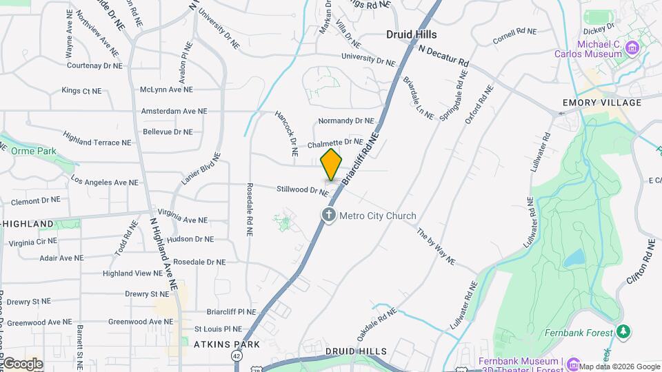1315 Stillwood Chase Map and Location Details