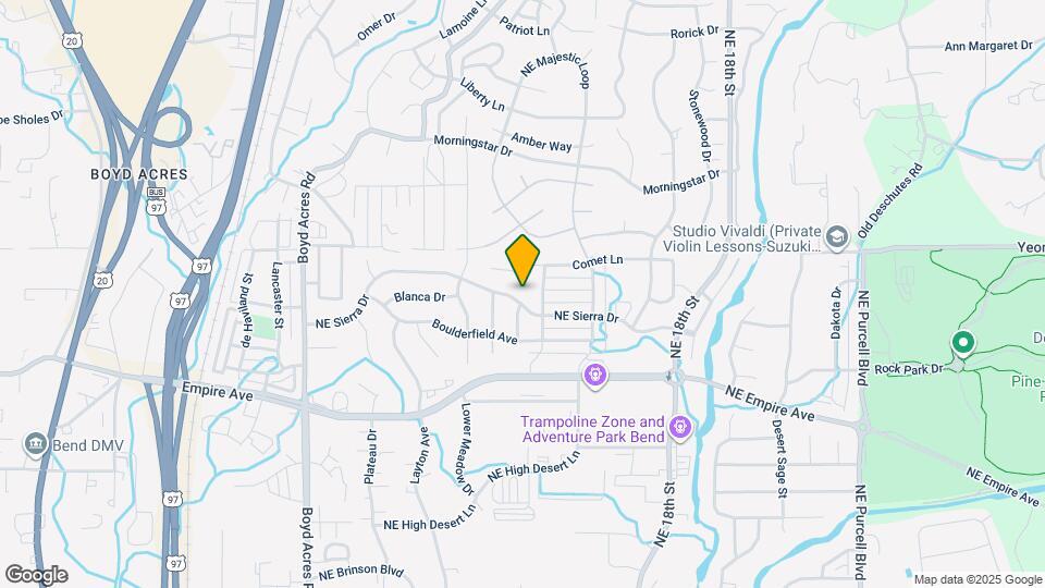 20732 NE Sierra Dr Map and Location Details