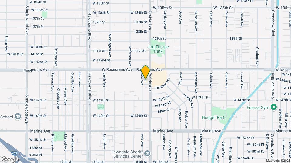 4017 W 145th St Mapa y Detalles de la Ubicación
