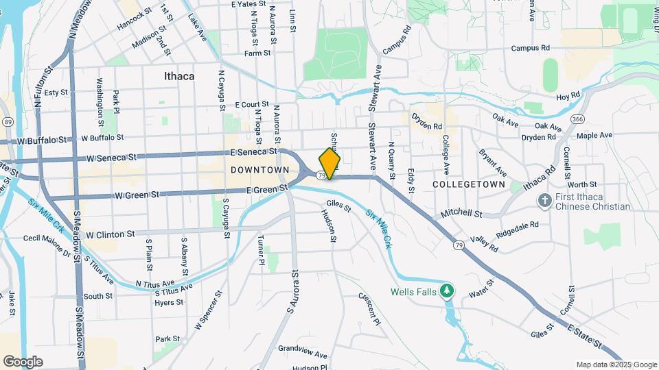 Theory Ithaca Mapa y Detalles de la Ubicación