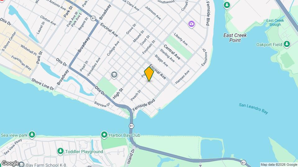 1142 Peach St Map and Location Details