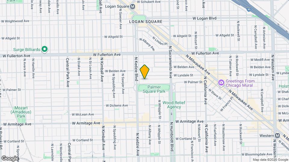 3114 W Palmer Blvd, Unit 1 Mapa y Detalles de la Ubicación