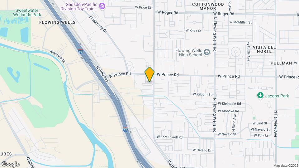 1811 W Prince Rd Mapa y Detalles de la Ubicación