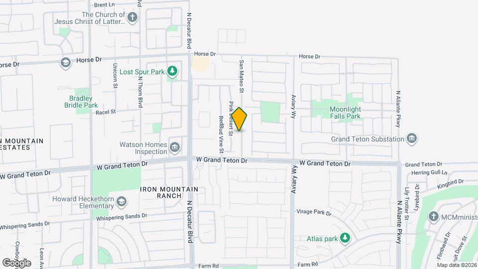 8041 San Mateo St Map and Location Details