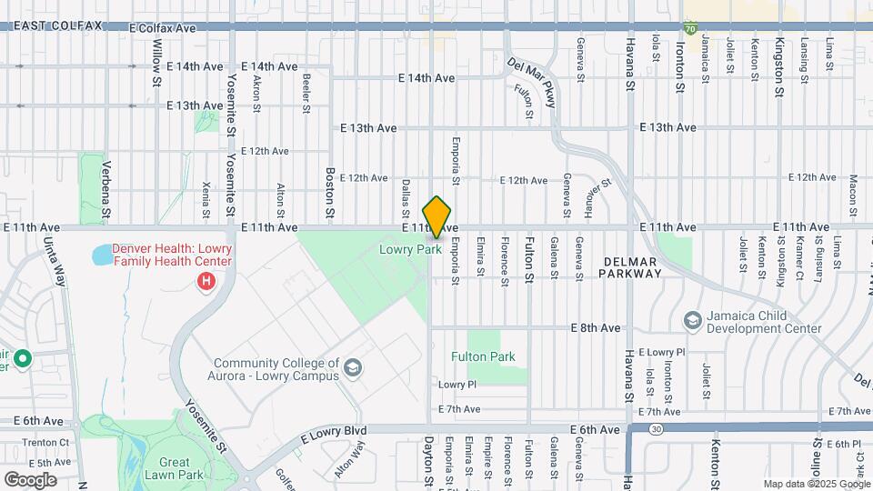 1052 Dayton St Map and Location Details