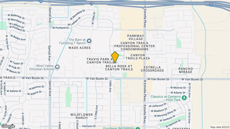 15764 W Polk St Map and Location Details