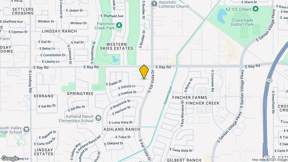 1543 E Dublin St Map and Location Details