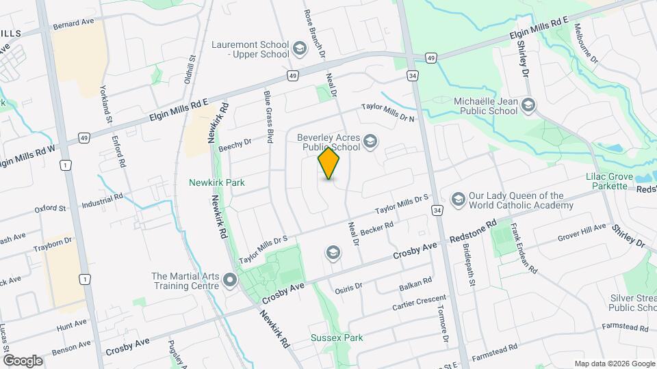 264 Mcconvey Dr Map and Location Details