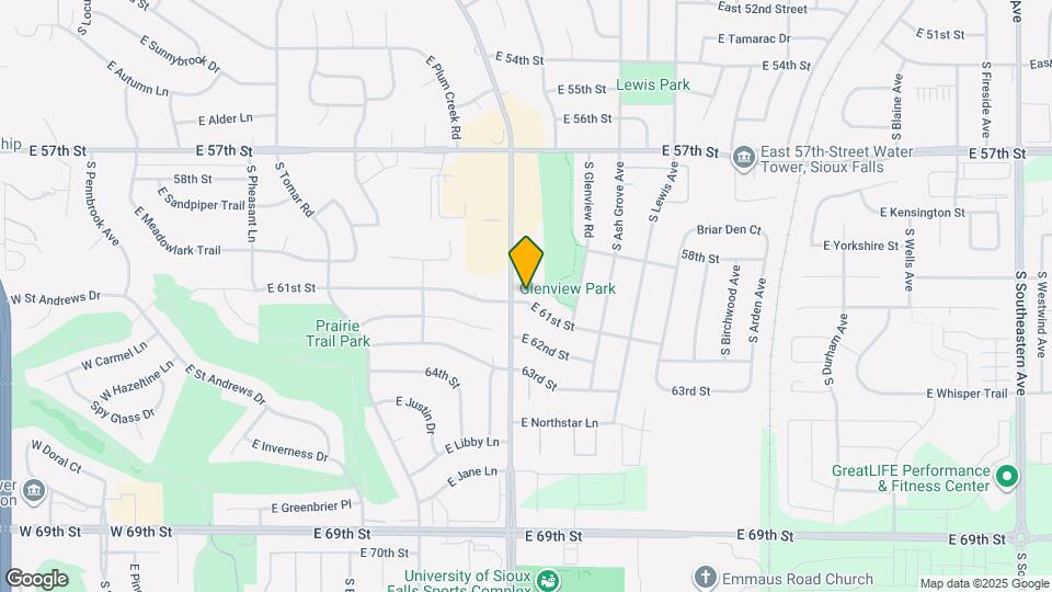 1202 E 61st St Map and Location Details