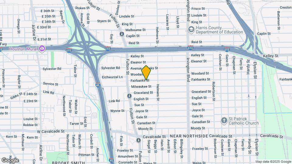 316 Fairbanks St Map and Location Details