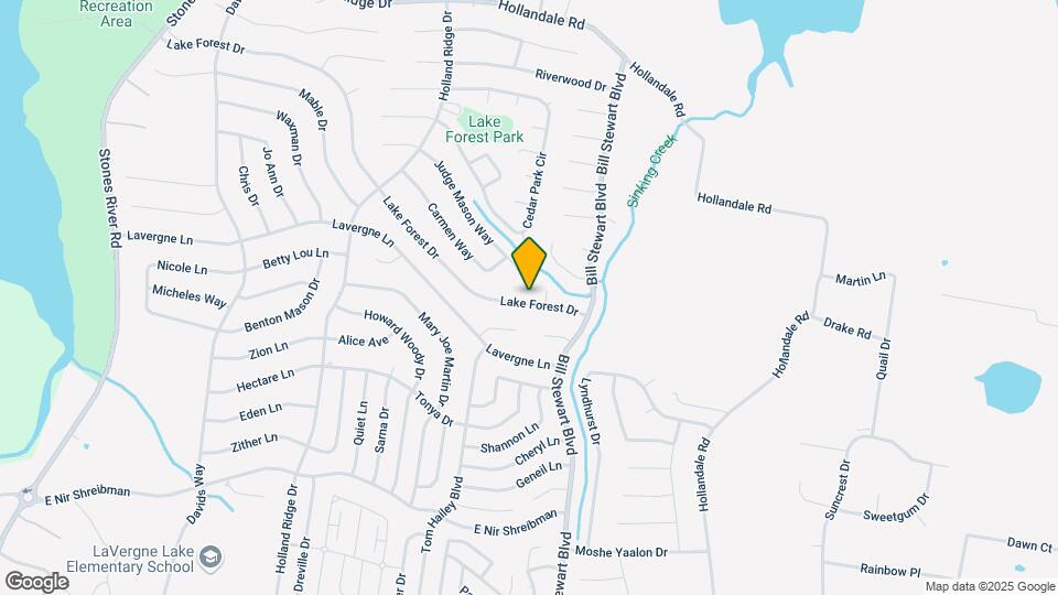 200 Lake Forest Dr Map and Location Details