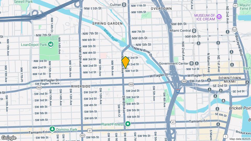 765 NW 1st St Map and Location Details