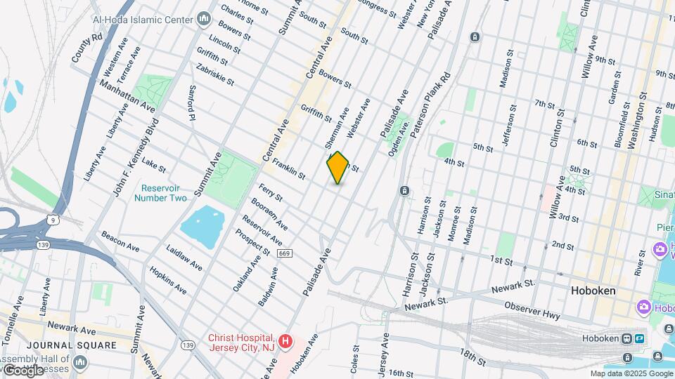 163 New York Ave Map and Location Details