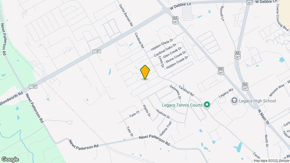 1300 Maple Terrace Dr Map and Location Details