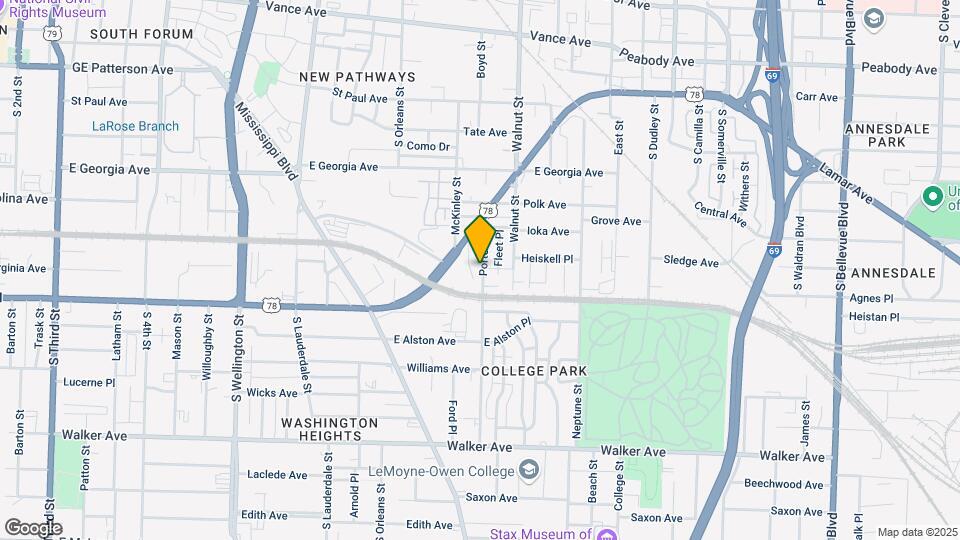 785 Porter St Map and Location Details