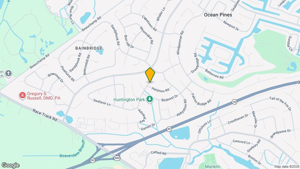 13 Seafarer Ln Map and Location Details