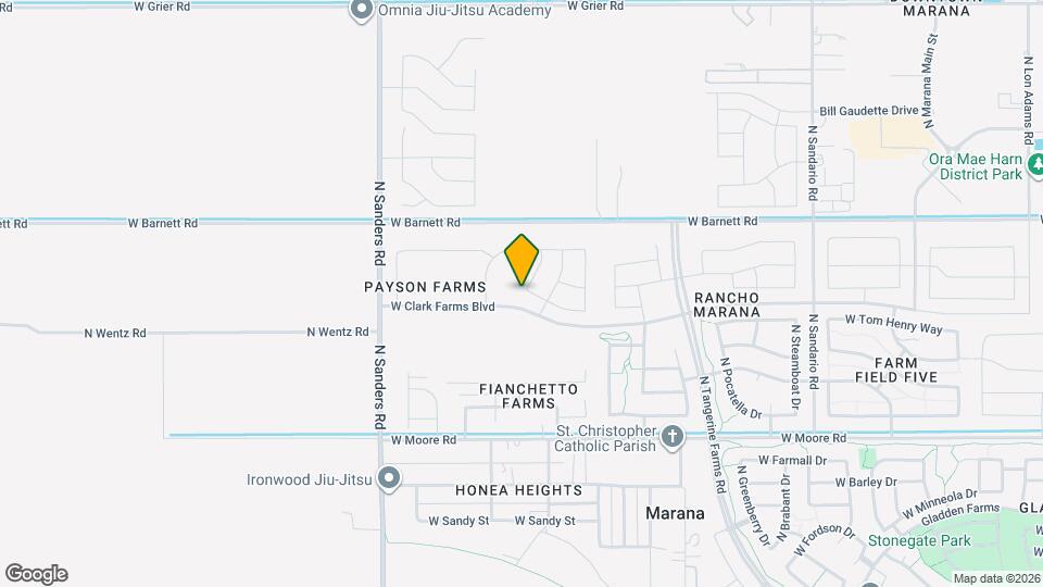 12341 W Burruel Crk Ln Mapa y Detalles de la Ubicación